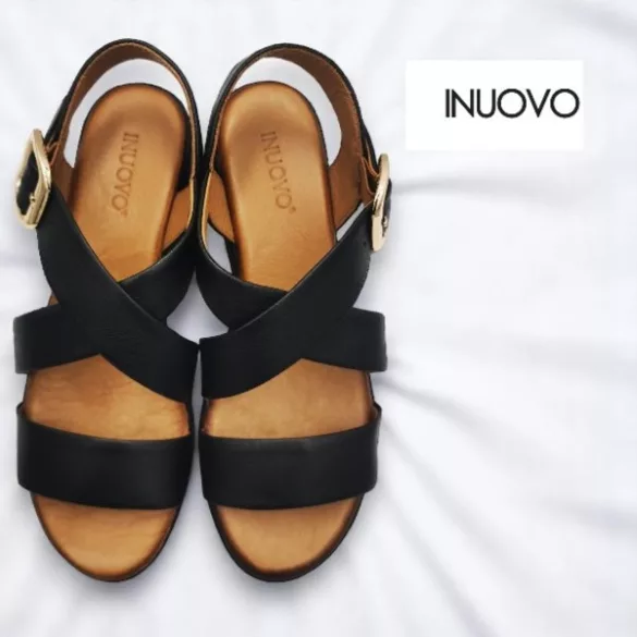 Inuovo női szandál-123107 Black
