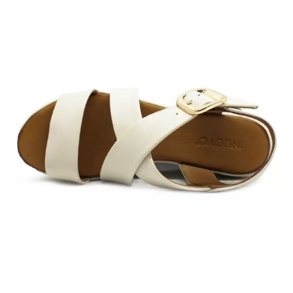 Inuovo női szandál-123107 CreamS24