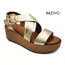 Inuovo női szandál-123107 Gold