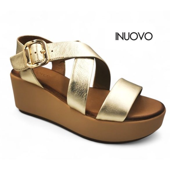 Inuovo női szandál-123107 Gold