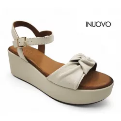 Inuovo női szandál-123108 Crema