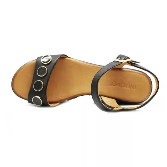 Inuovo női szandál-123110 BlackS24