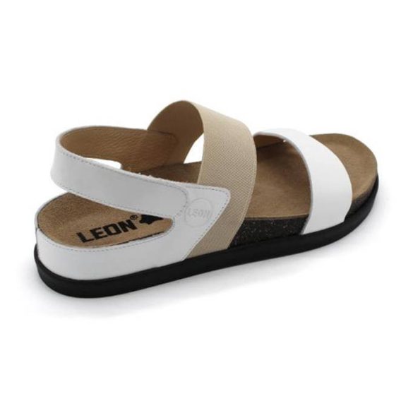 Leon Comfort női szandál-1253 Fehér
