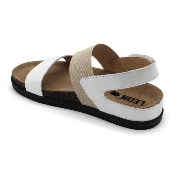 Leon Comfort női szandál-1253 Fehér