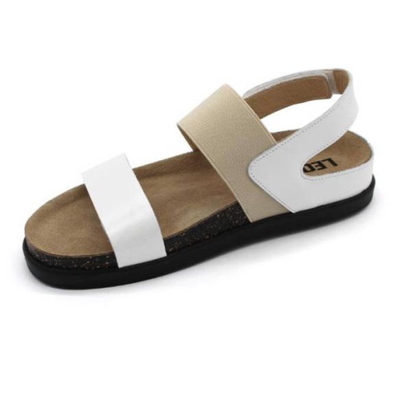 Leon Comfort női szandál-1253 Fehér
