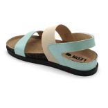 Leon Comfort női szandál-1253 Türkiz