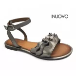 Inuovo női szandál-130015 Pewter