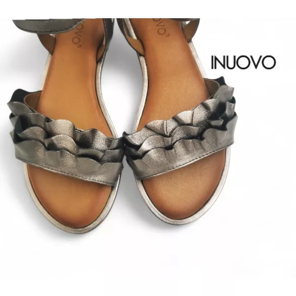 Inuovo női szandál-130015 Pewter