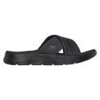 Skechers női papucs-141420-BKGY