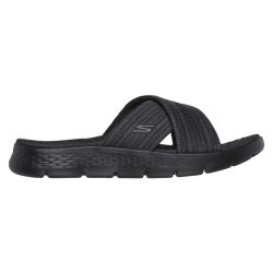 Skechers női papucs-141420-BKGY