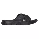 Skechers női papucs-141420-BKGY