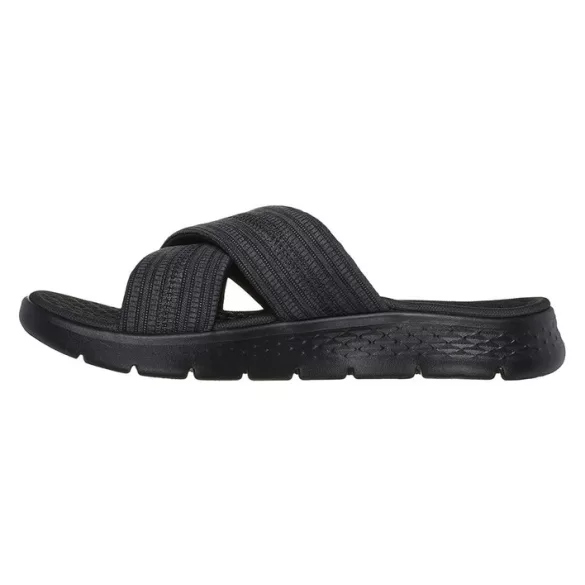 Skechers női papucs-141420-BKGY