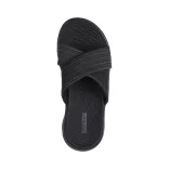 Skechers női papucs-141420-BKGY