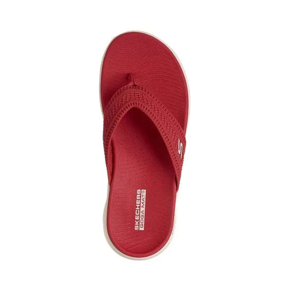 Skechers női papucs-141459-RED