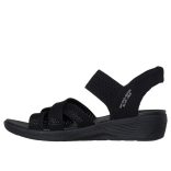 Skechers női szandál-163524-BBK