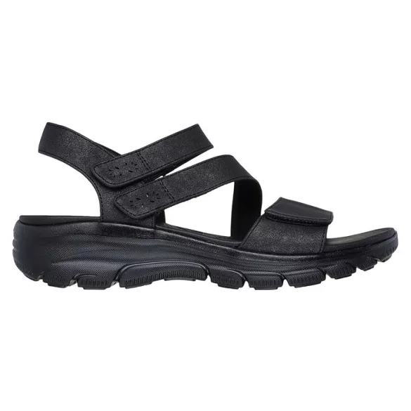Skechers női szandál-163532-BBK