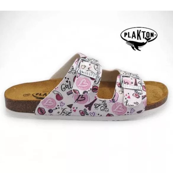 Plakton női papucs-180010-Blanco