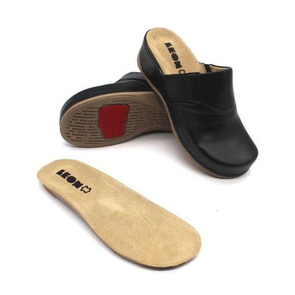 Leon Comfort női papucs-2019 Fekete