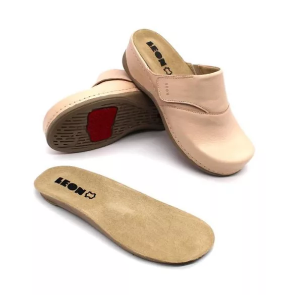 Leon Comfort női papucs-2019 Púder