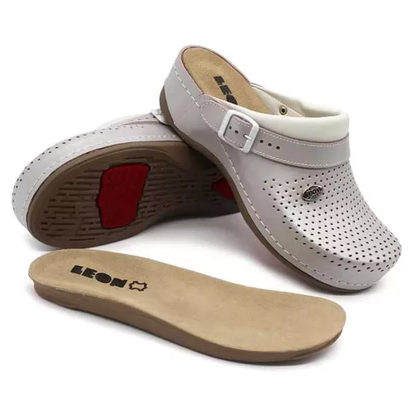 Leon Comfort női papucs-2023 perla