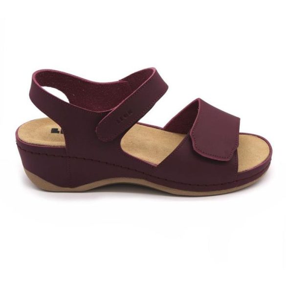 Leon Comfort női szandál-2024 Bordo