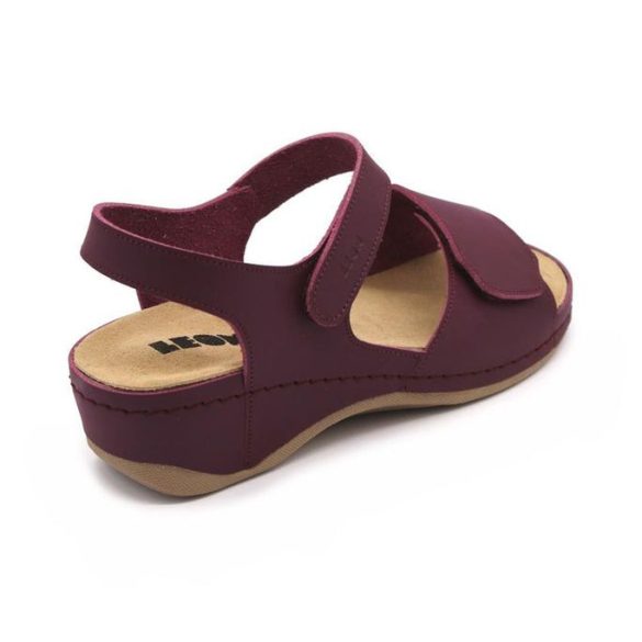 Leon Comfort női szandál-2024 Bordo
