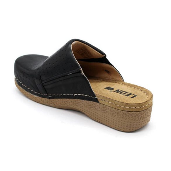 Leon Comfort női papucs-400 Fekete