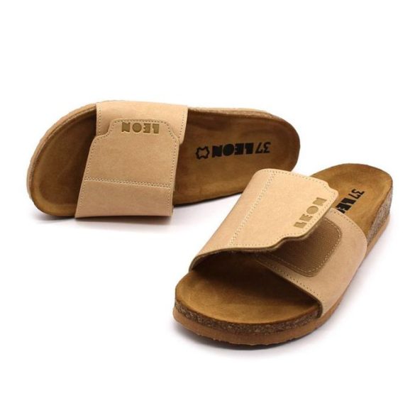 Leon Comfort női papucs-4022 Bezs