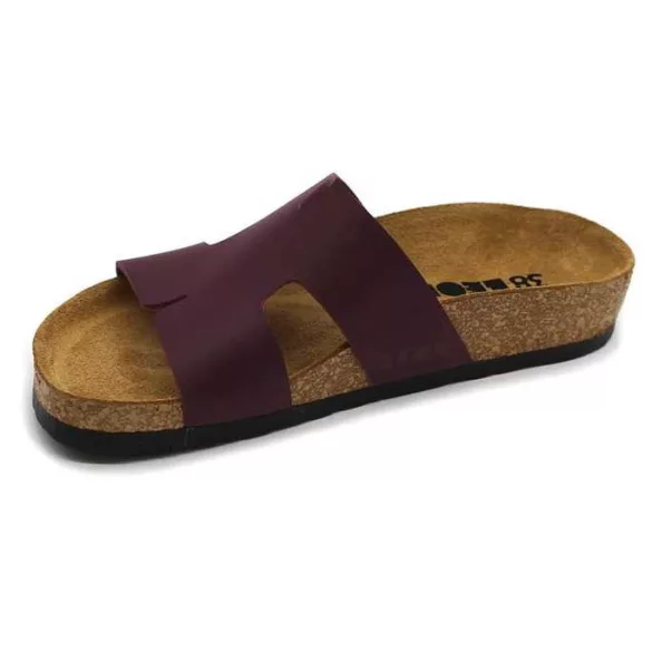 Leon Comfort női papucs-4054 bordo