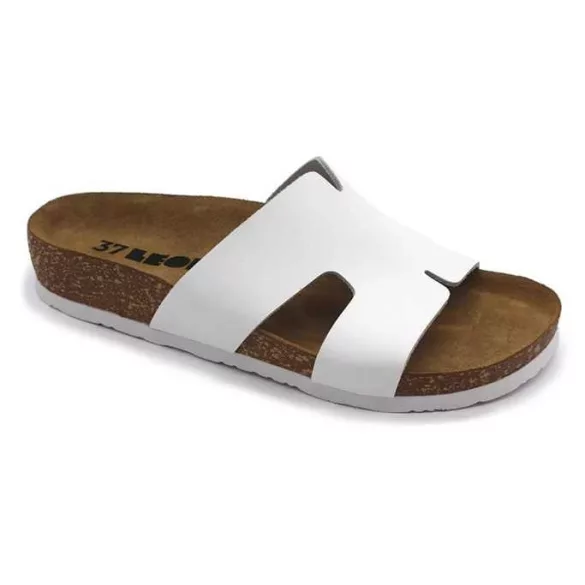 Leon Comfort női papucs-4054 feher