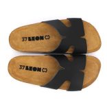 Leon Comfort női papucs-4054 fekete