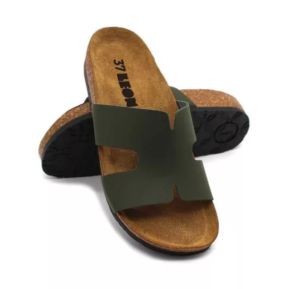 Leon Comfort női papucs-4054 zold