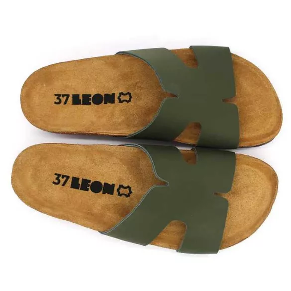 Leon Comfort női papucs-4054 zold