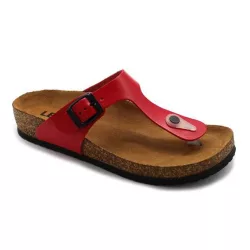 Leon Comfort női papucs-4080 Piros