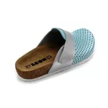 Leon Comfort női papucs-4251 Menta-ezust