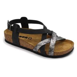 Leon Comfort női szandál-4305 fekete