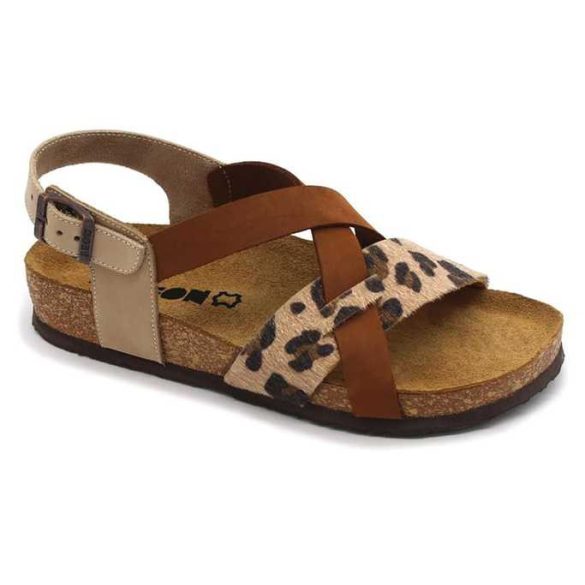 Leon Comfort női szandál-4306 barna