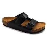 Leon Comfort férfi papucs-4703 fekete-bak