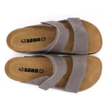 Leon Comfort férfi papucs-4704 szurke