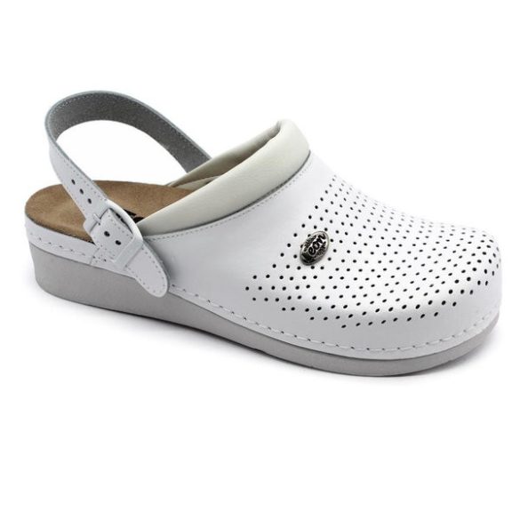 Leon Comfort női papucs-5002 feher