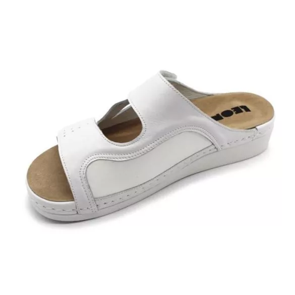 Leon Comfort női papucs-5010 Feher
