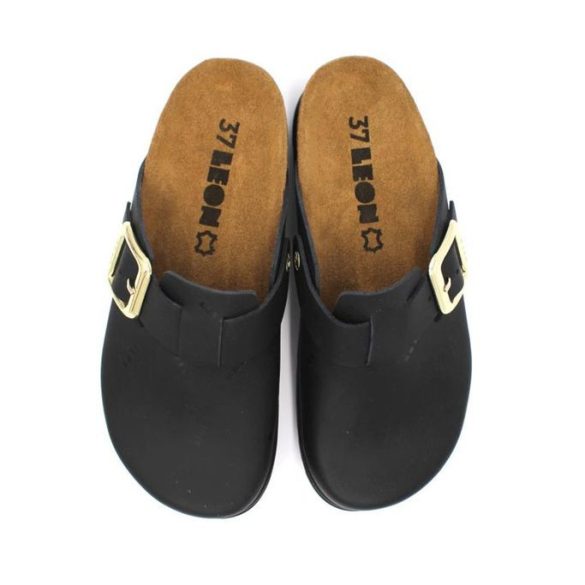 Leon Comfort női papucs-6000 Fekete