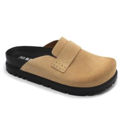 Leon Comfort női papucs-6001 bezs