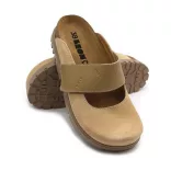 Leon Comfort női papucs-6002 bezs