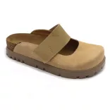 Leon Comfort női papucs-6002 bezs