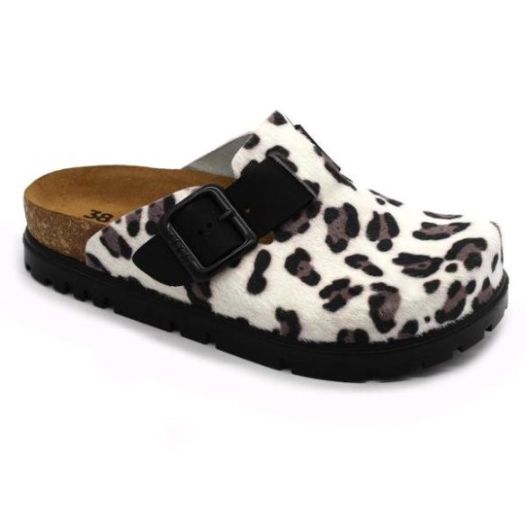 Leon Comfort női papucs-6003 fehér