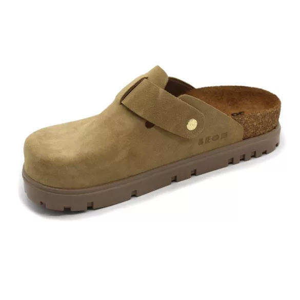 Leon Comfort női papucs-6006 bezs