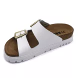 Leon Comfort női papucs-6010 Feher