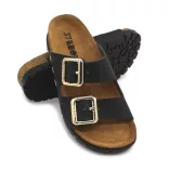 Leon Comfort női papucs-6010 Fekete