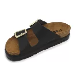 Leon Comfort női papucs-6010 Fekete